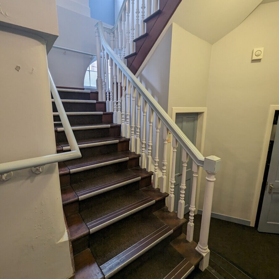 Berwick Town Hall Side Entrance Ground Floor Lobby and Stairwell Accessibility